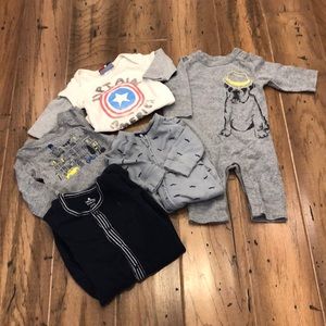 Baby Gap - Set of 5 - 0-3 Months
